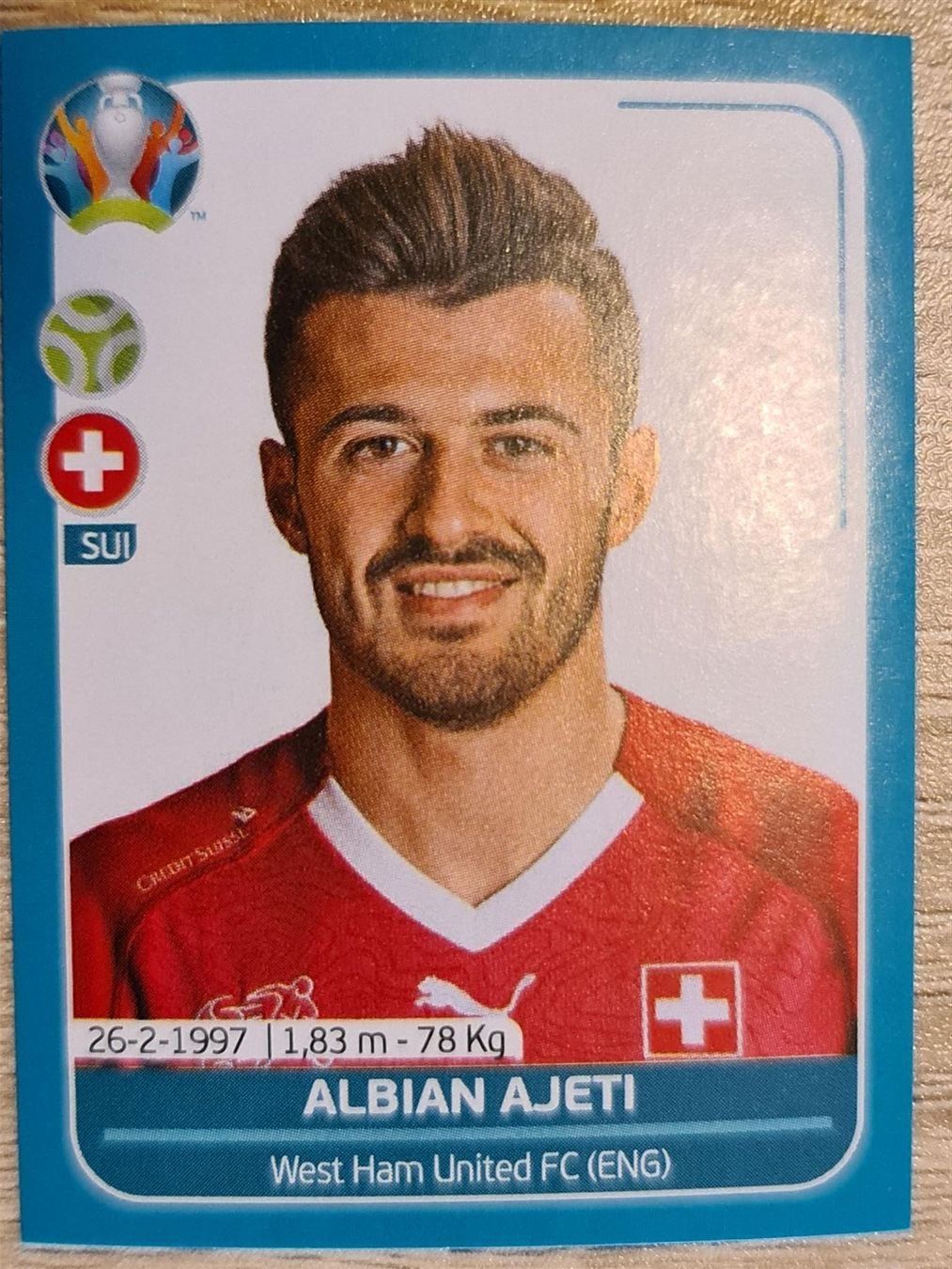 Panini Sammelbilder & Trading cards:  Panini EURO 2020 Preview edition SUI 27 – Neu (gemäss Beschreibung) aus Dintikon von Prime-shop