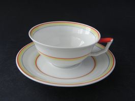 Art Deco Espressoset von Langenthal 1932 - signiert 5847