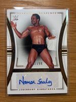 Panini WWE National Treasures Norman Smiley Autogramm /99