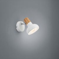 Wandleuchte, 1er Spot, Weiss, 17 cm Höhe