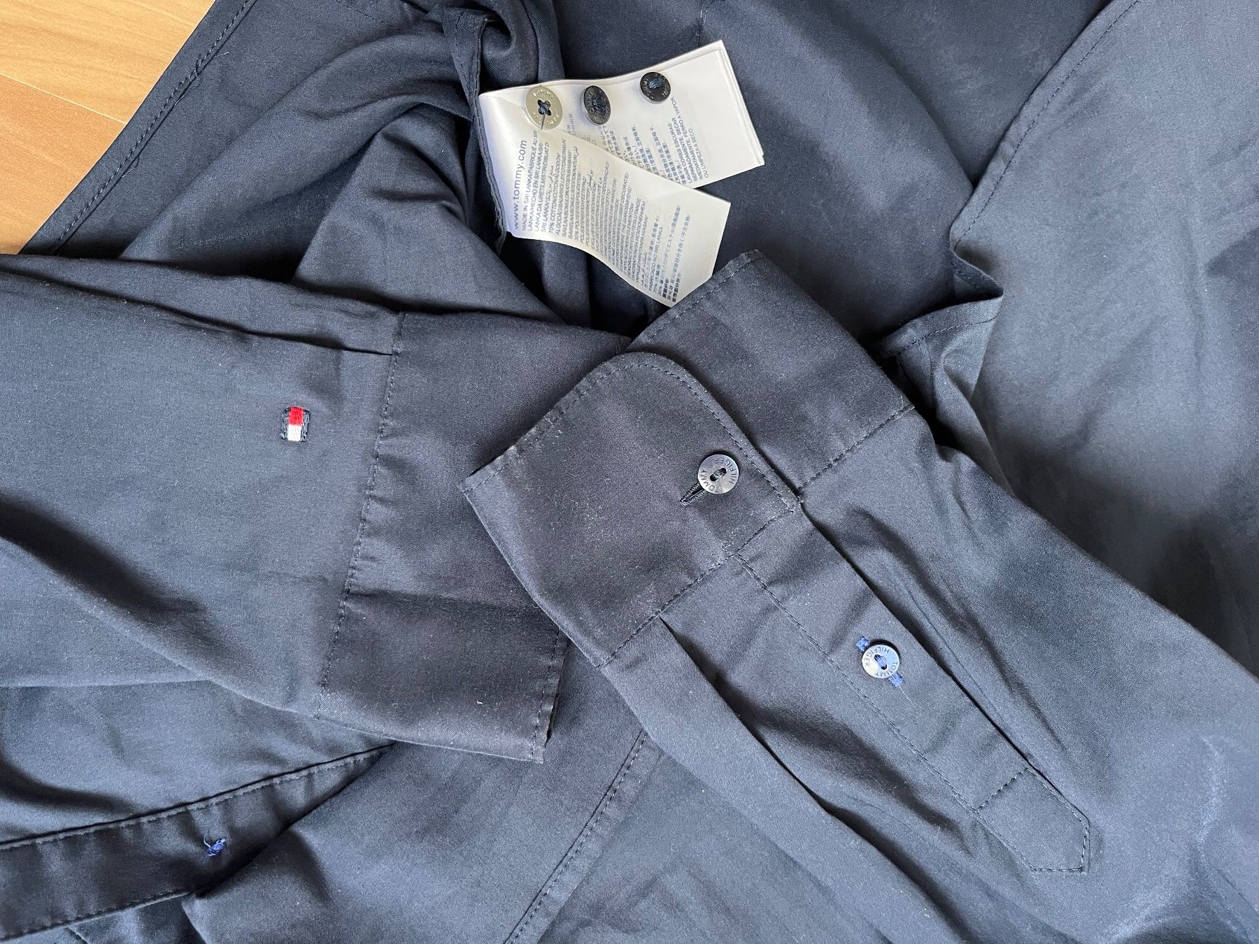Tommy Hilfiger Camicette: Tommy Hilfiger Bluse dunkelblau – Nuovo (secondo la descrizione) da Oetwil an der limmat venduto da Sual 2