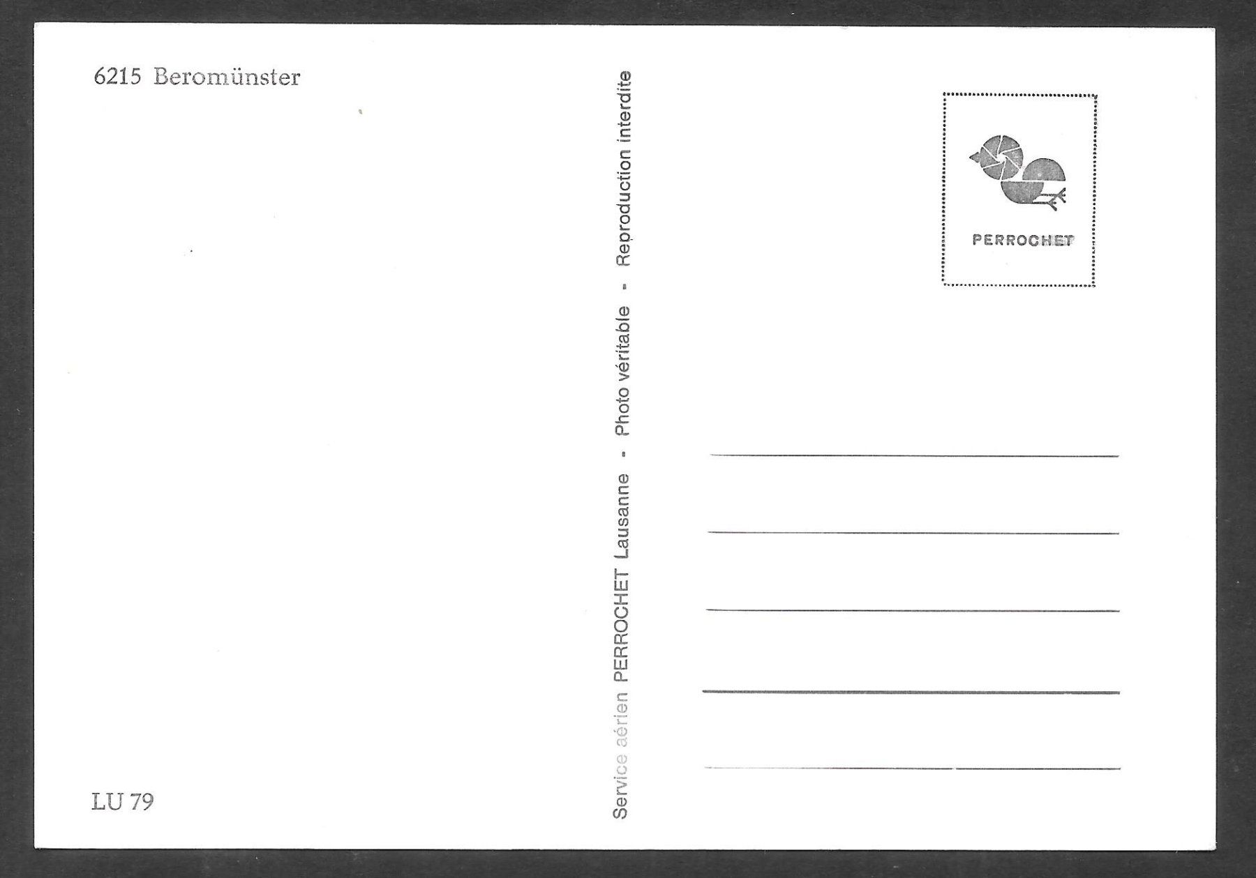 Cartoline postali: Beromünster Flugaufnahme – Usato da Olten venduto da clotaldi 1