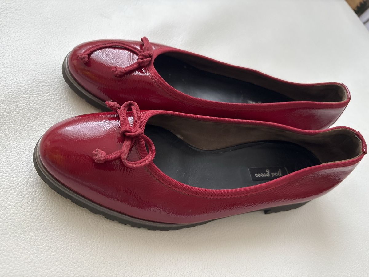 Paul Green Scarpe da donna: Paul Green Ballerinas, rot! – Usato da Zofingen venduto da MasterPCI 8