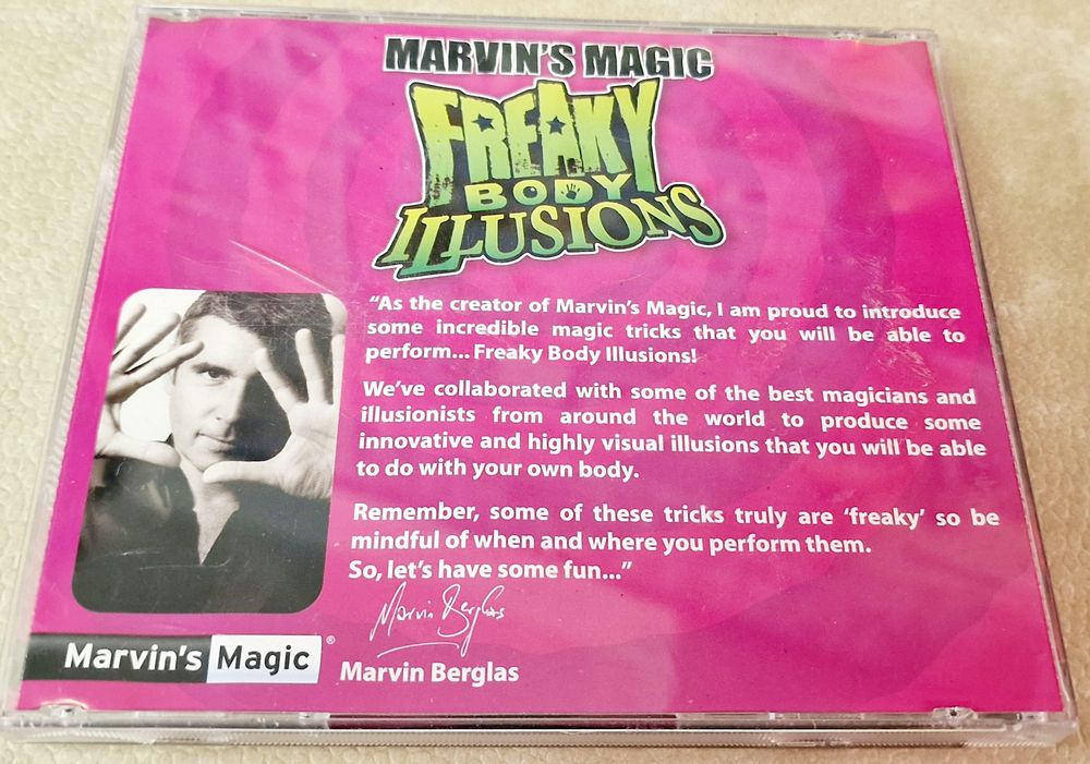 Marvin Berglas : Marvins Magic - Freaky Body Illusions (DVD) (Gebraucht ...