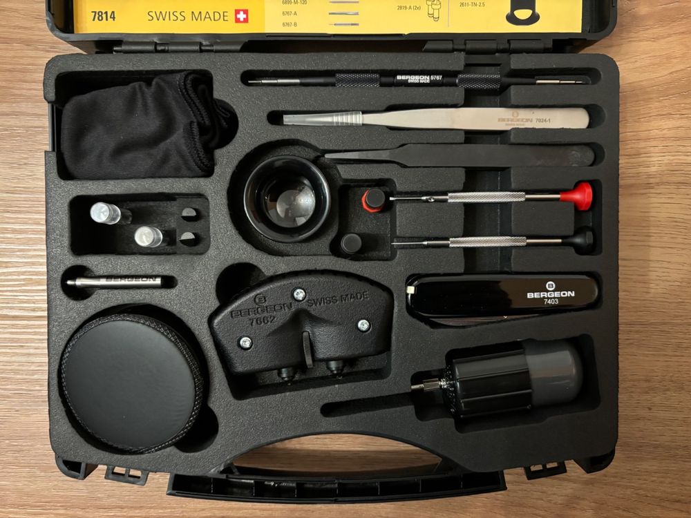 BERGEON STARTER SERVICE KIT Werkzeugkoffer 7814 Kaufen auf Ricardo