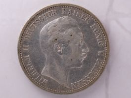 2 Mark Preussen 1904 A – Wilhelm II. – J.102 – VZ++