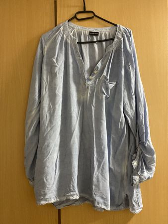 Janina Bluse, hellblau, Grösse 42 - perfekt für den Frühling