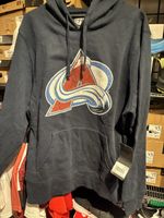 Colorado Avalanche Hoodie, Navy, Grösse L, Neu mit Etikett