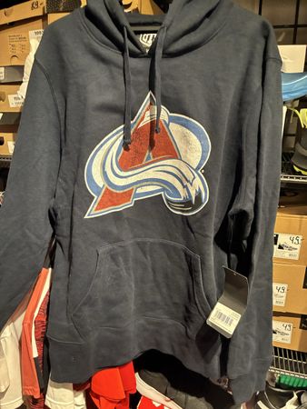 Colorado Avalanche Hoodie, Navy, Grösse L, Neu mit Etikett