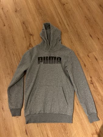 Puma Kapuzenpullover grau Grösse S