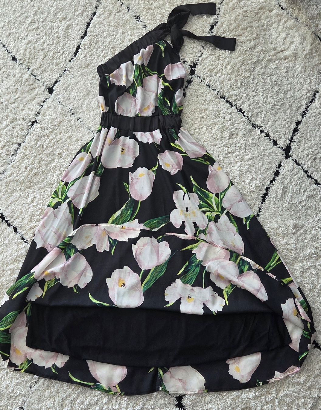 Vestiti: Shoulder-Kleid mit Blumenmuster – Nuovo (secondo la descrizione) da Belp venduto da mar_wyp6 3