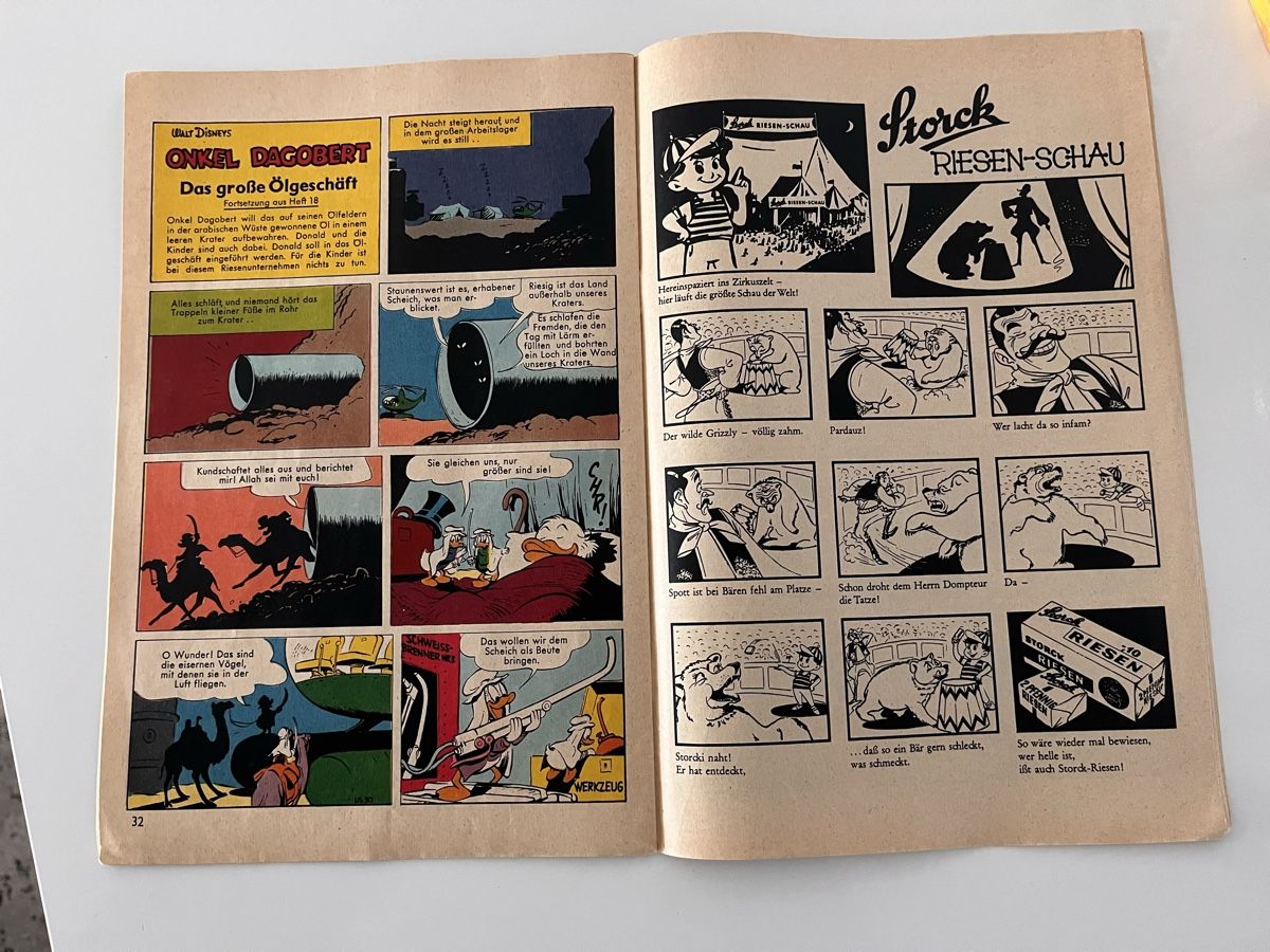Fumetti: Micky Maus Comic 1961 Heft 19 – Usato da Recherswil venduto da Solheure66 3