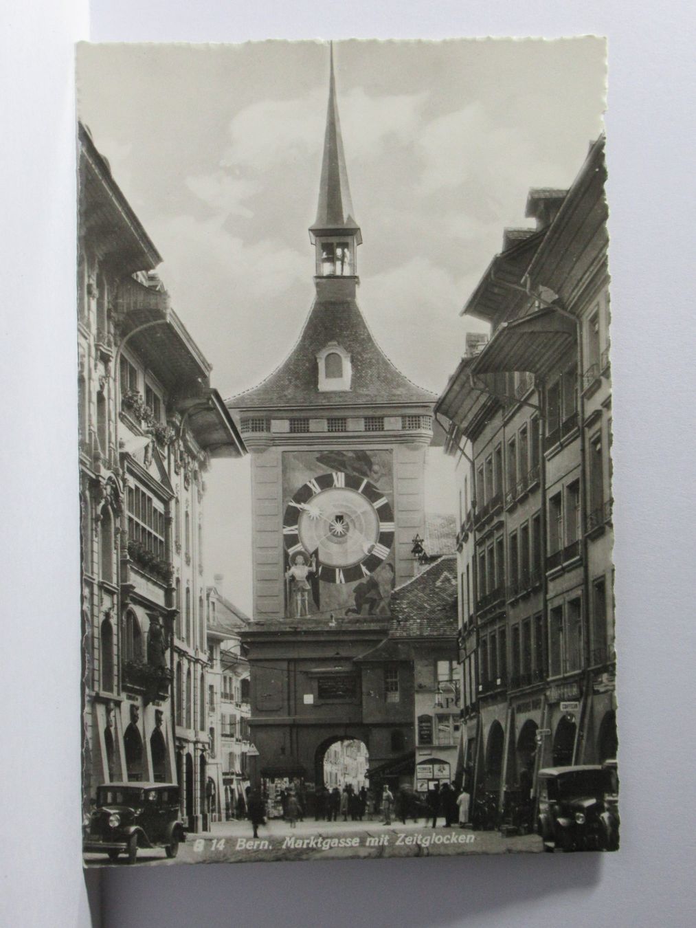 Cartes postales: Bern , Marktgasse , Oldtimer , Feldpost 1942 – D'occasion à Grenchen par Bluemchen1900