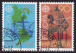 Satz SBK-Nr. 826-827 (Entdeckung von Amerika, Europa 1992)