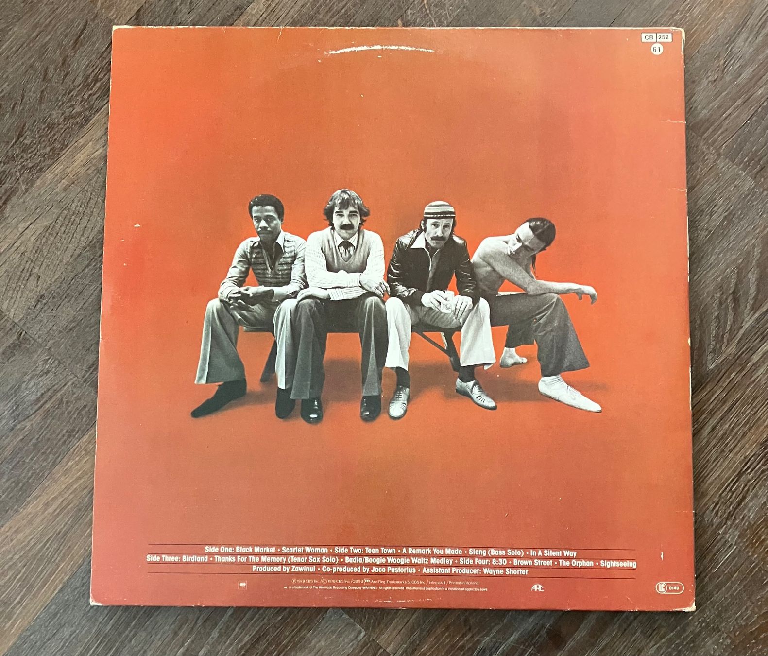 Dischi in vinile: WEATHER REPORT - 8:30 – Usato da steffisburg venduto da Dstauffer 4