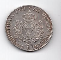 (381) Frankreich, Ecu 1761 R, ss-vz