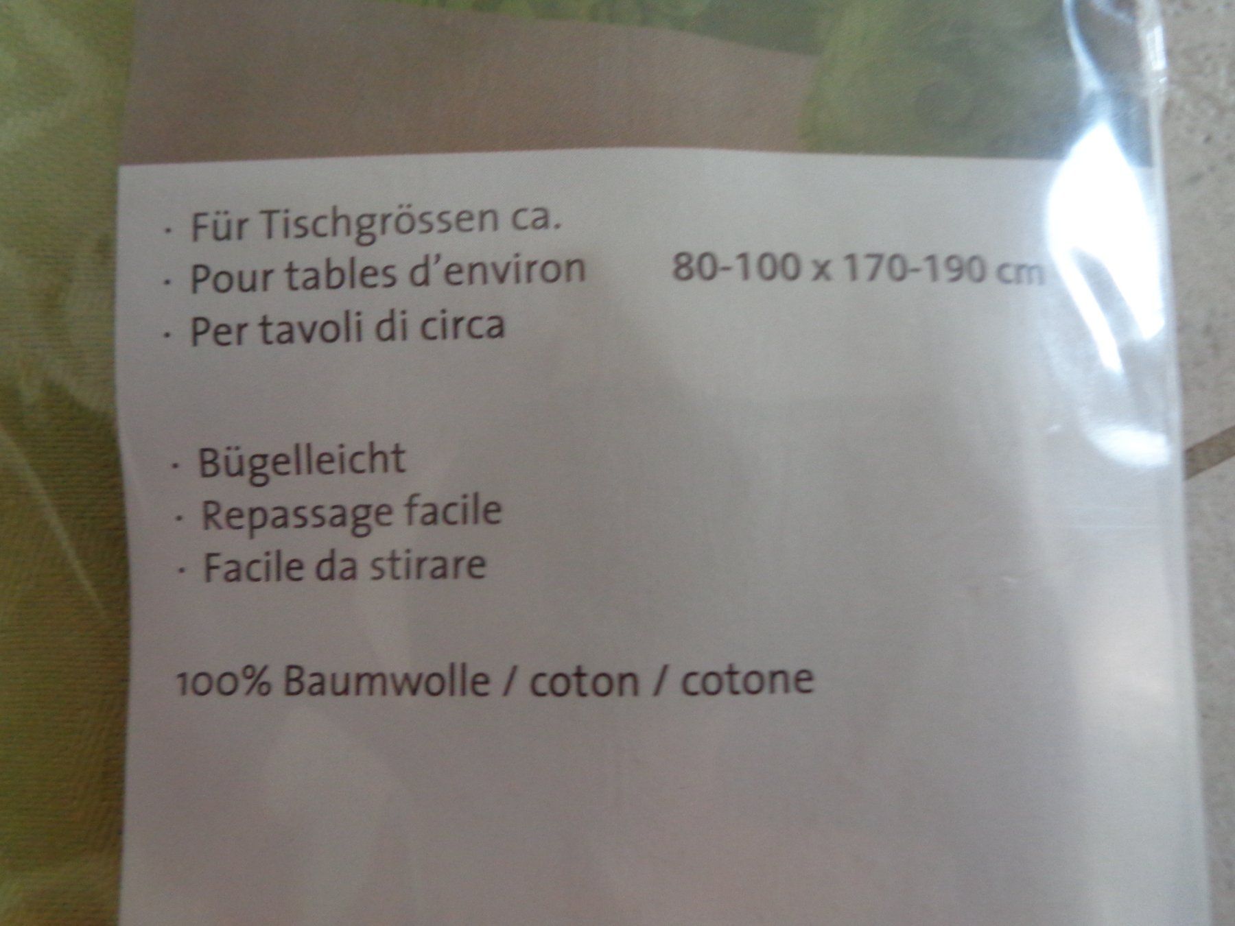 Sonstige Tischwäsche: TISCHDECKE *NEU* – Neu und originalverpackt aus Rotkreuz von nat_t9lk 4