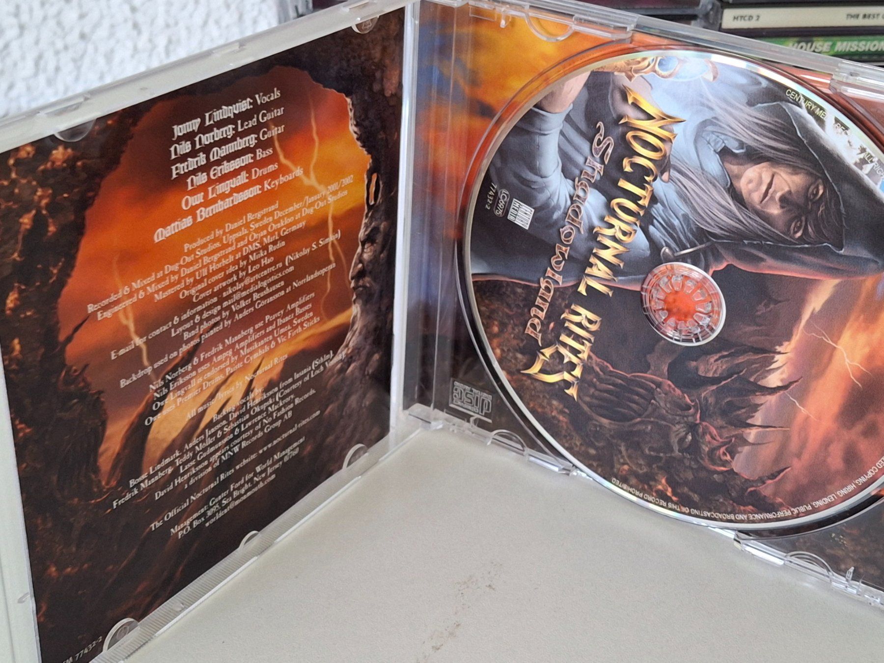 CD: CD Nocturnal Rites - Shadowland – Usato da Aarberg venduto da Jackup1 2