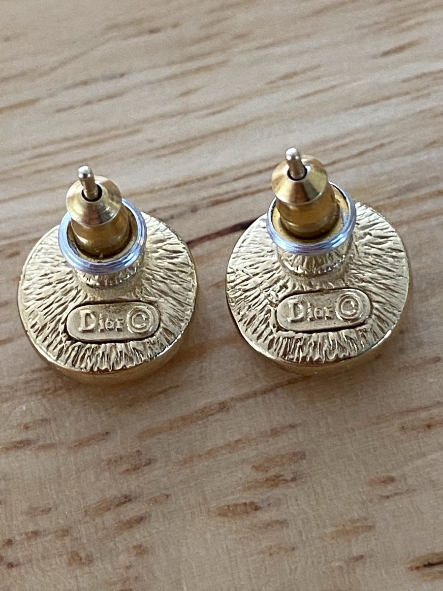 Dior Boucles d'oreille: Dior Ohrstecker gold - sehr guter Zustand - ab 1.- – D'occasion à Horw par bijou1986 3