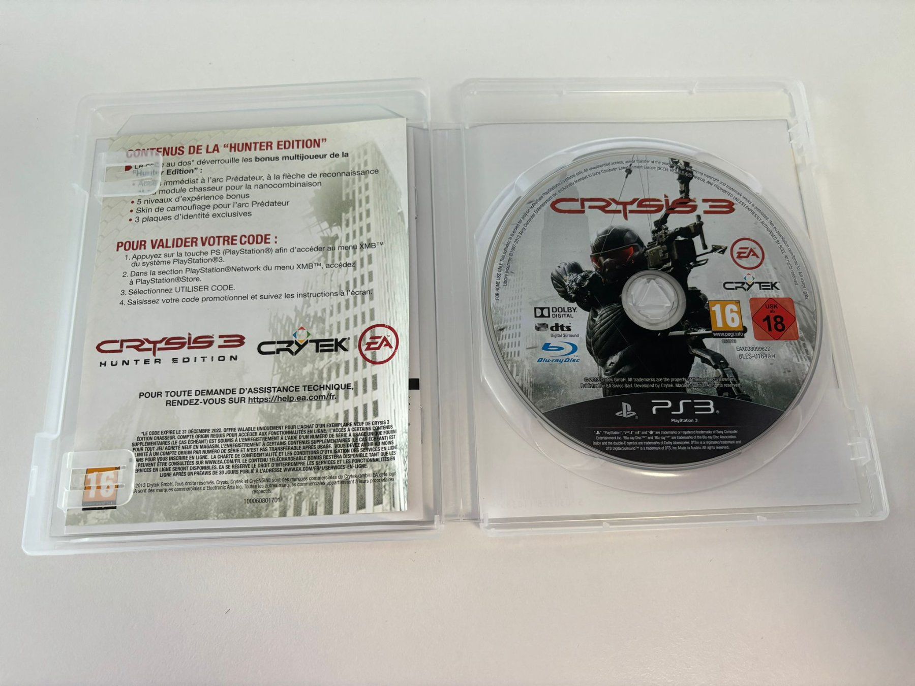 Sony Giochi: Crysis 3 Hunter Edition (PS3) – Usato da Herisau venduto da Seyashop1 1
