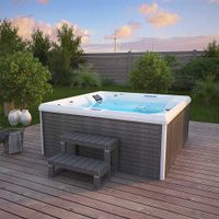 20356 - Outdoor Whirlpool ONEX BIG + Treppe und Abdeckung