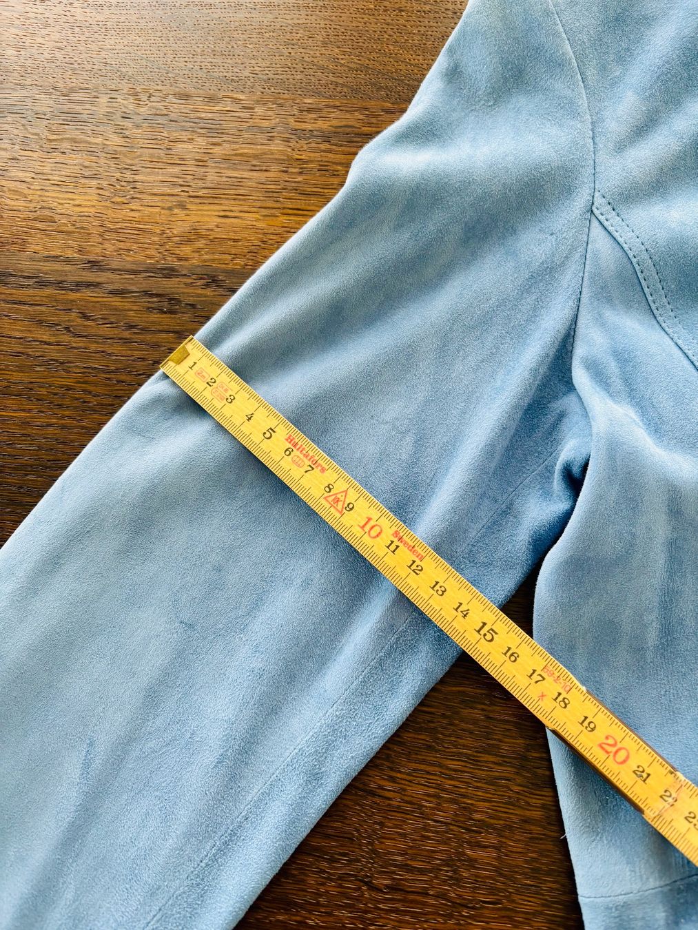 Mäntel: Blue suede short coat, size S, Leonardo – Neu (gemäss Beschreibung) aus Zug von MyraTho 8