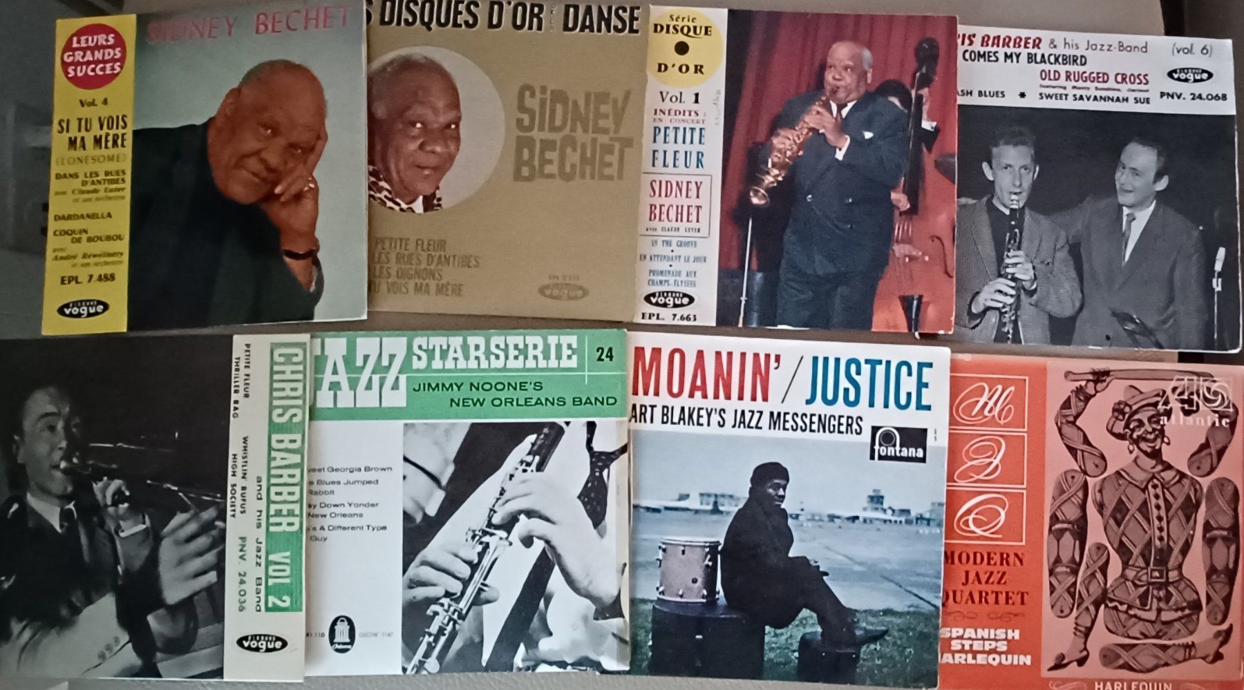 Dischi in vinile: 8 Singles Jazz , Diverse – Usato da Hägendorf venduto da Plattenhardt