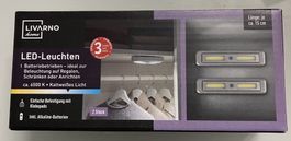 2 x Livarno Home LED - Leuchte - 2er Set Schranklicht