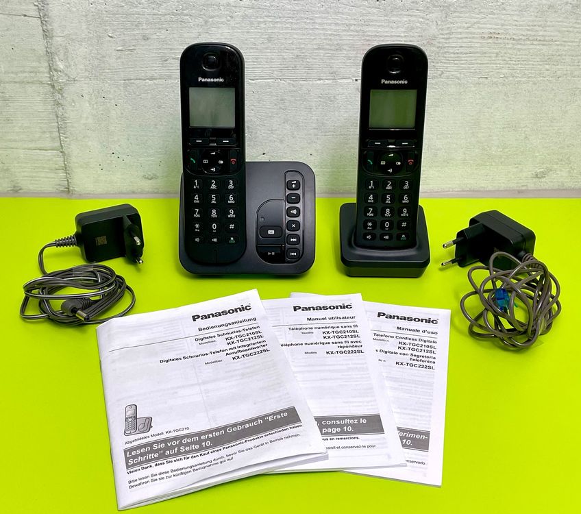Panasonic Digitales SchnurlosTelefon KXTGC222SL Kaufen auf Ricardo