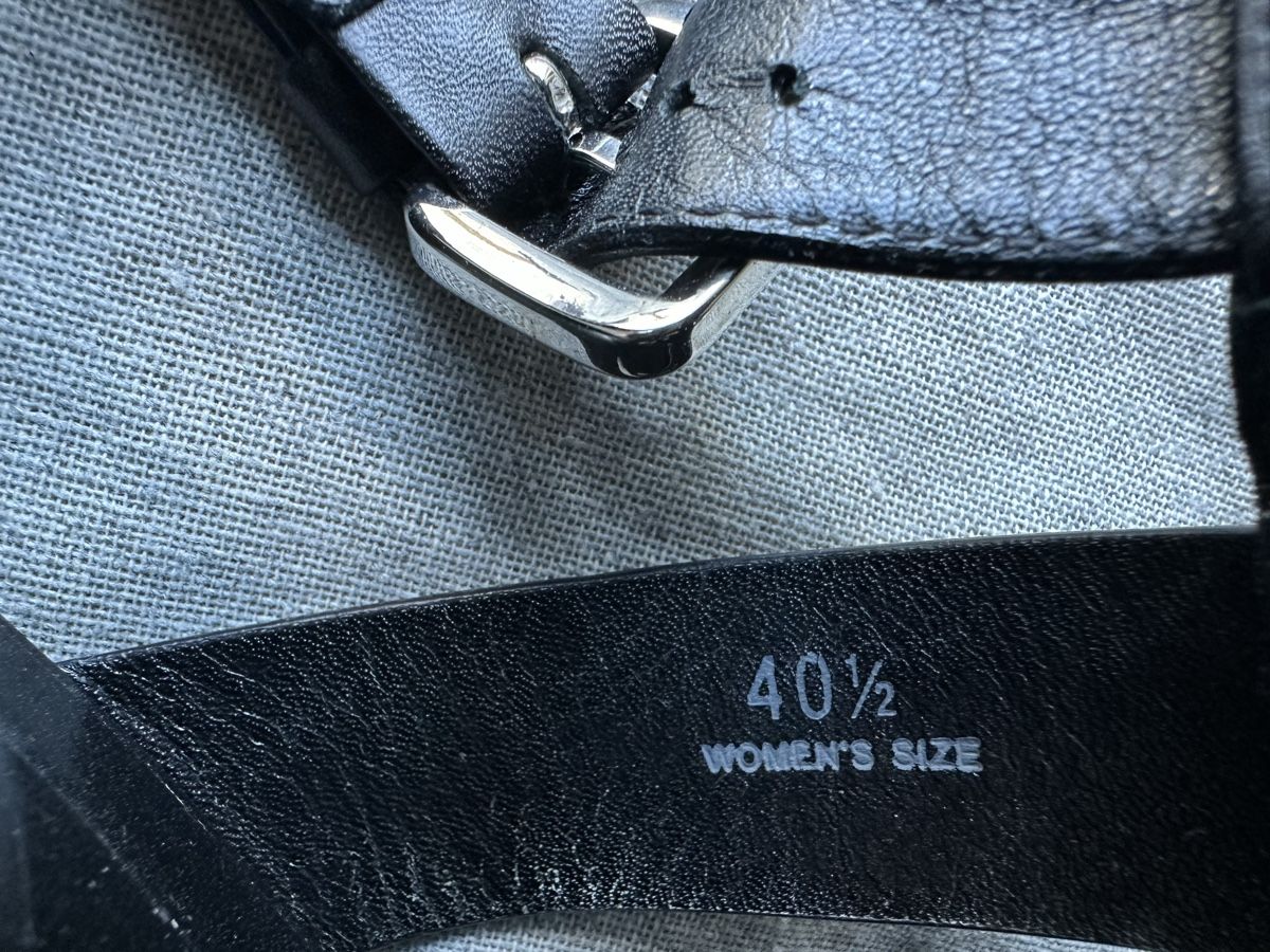 Hogan Scarpe da donna: New HOGAN black sandals - size 40.5 – Nuovo e nell'imballaggio originale da Langnau am Albis venduto da bar_ml6k 3