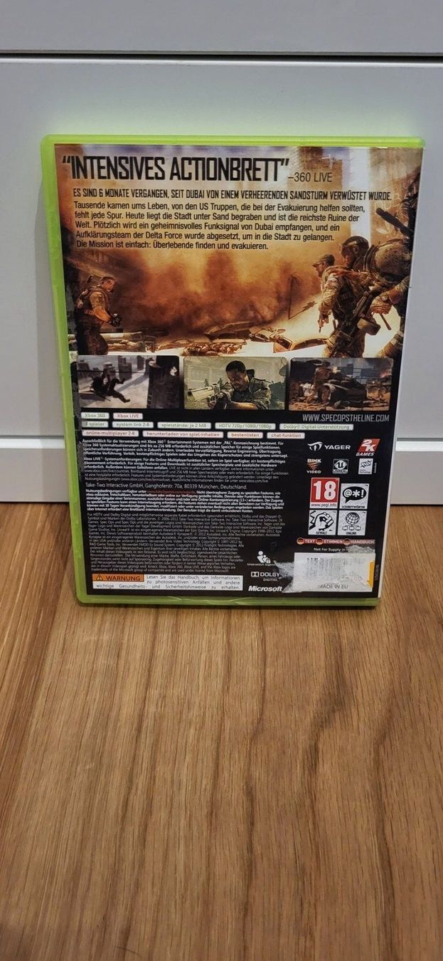 Microsoft Giochi: Xbox 360 Spiel - Spec Ops The Line – Usato da Münsingen venduto da Heroism2010 1