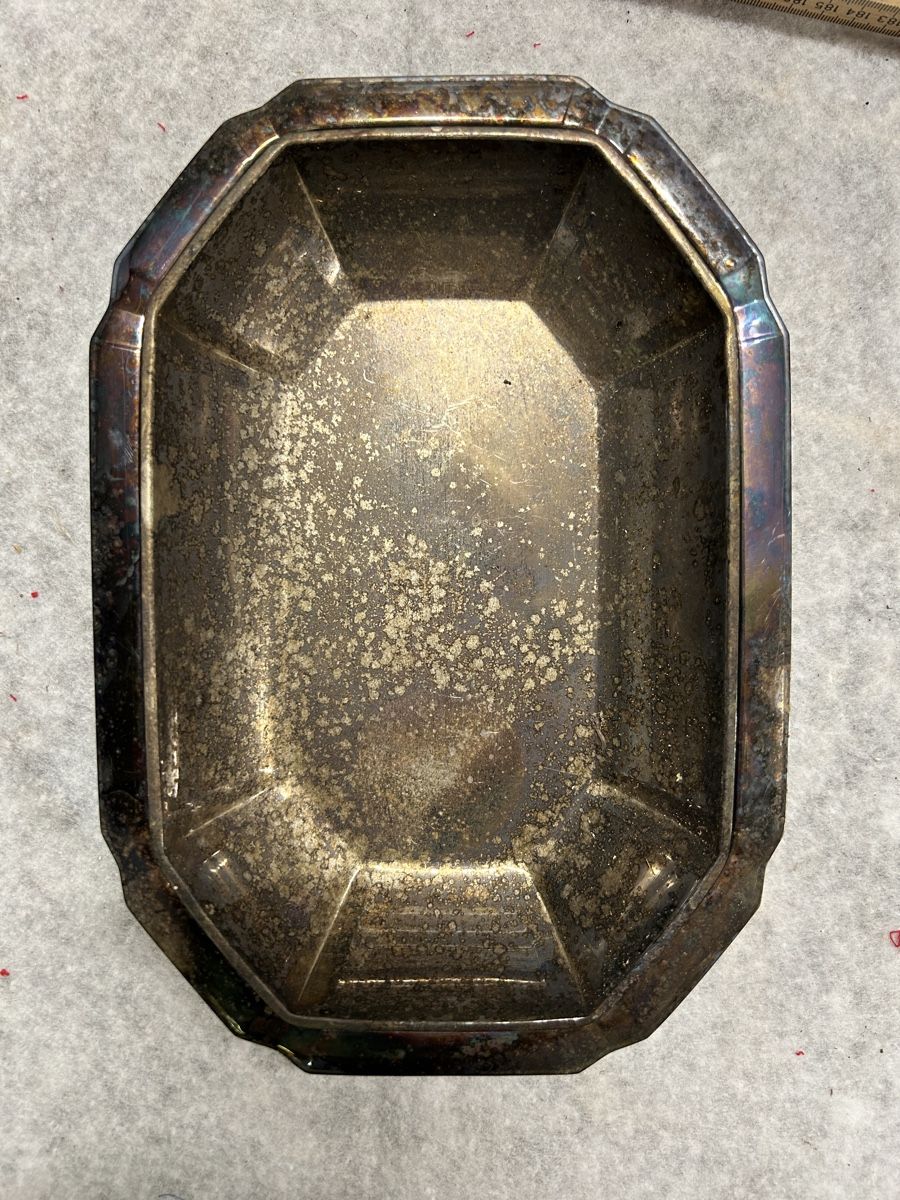Contenitori & Simili: Silber Gemüseschüssel mit Deckel, Vintage Design – Usato da Kehrsiten venduto da fot_55m5 4