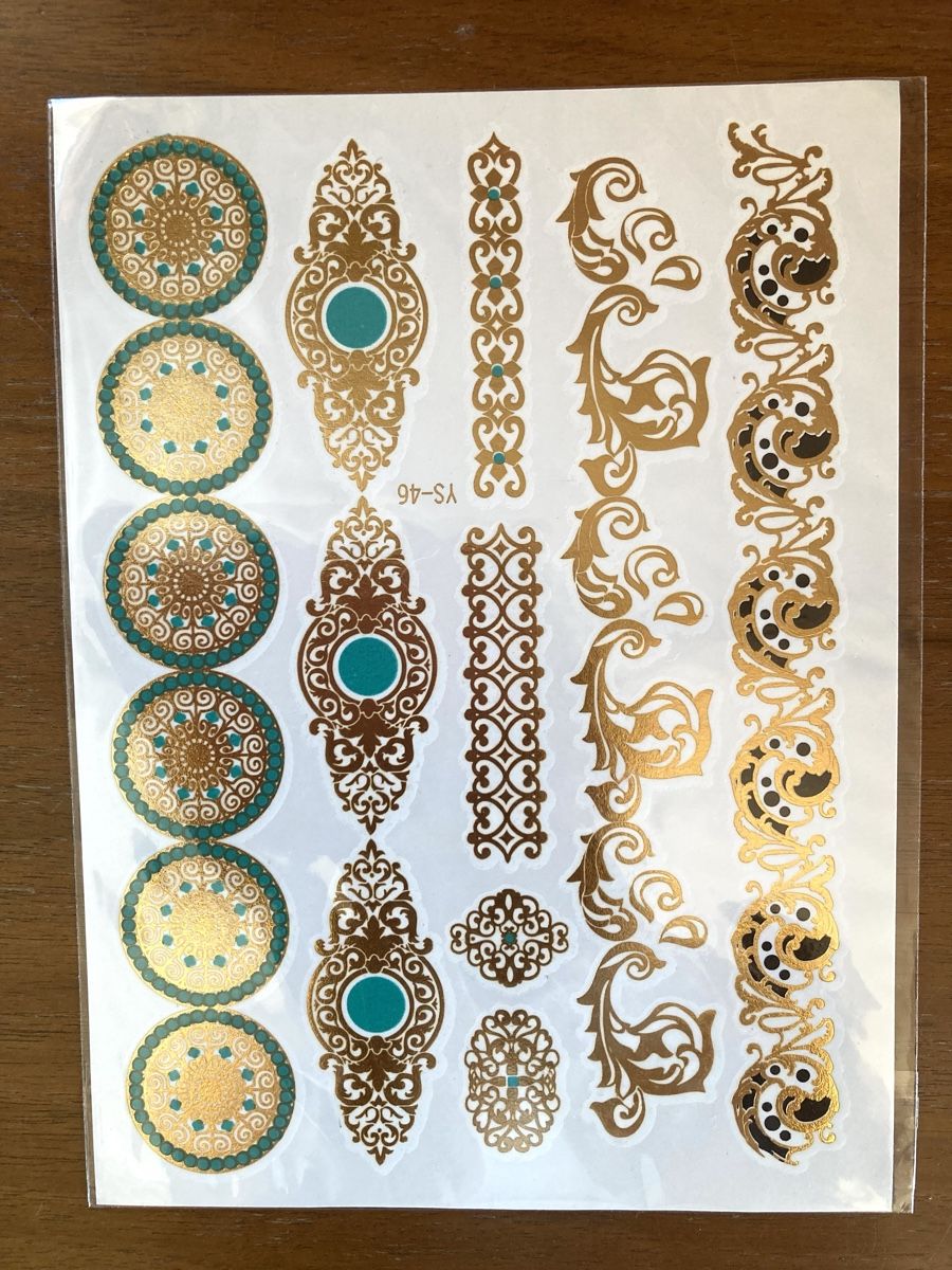 Sticker: autocollants de tatouage, 4 feuilles – Nuovo e nell'imballaggio originale da Ardon venduto da hel_2sxp 4