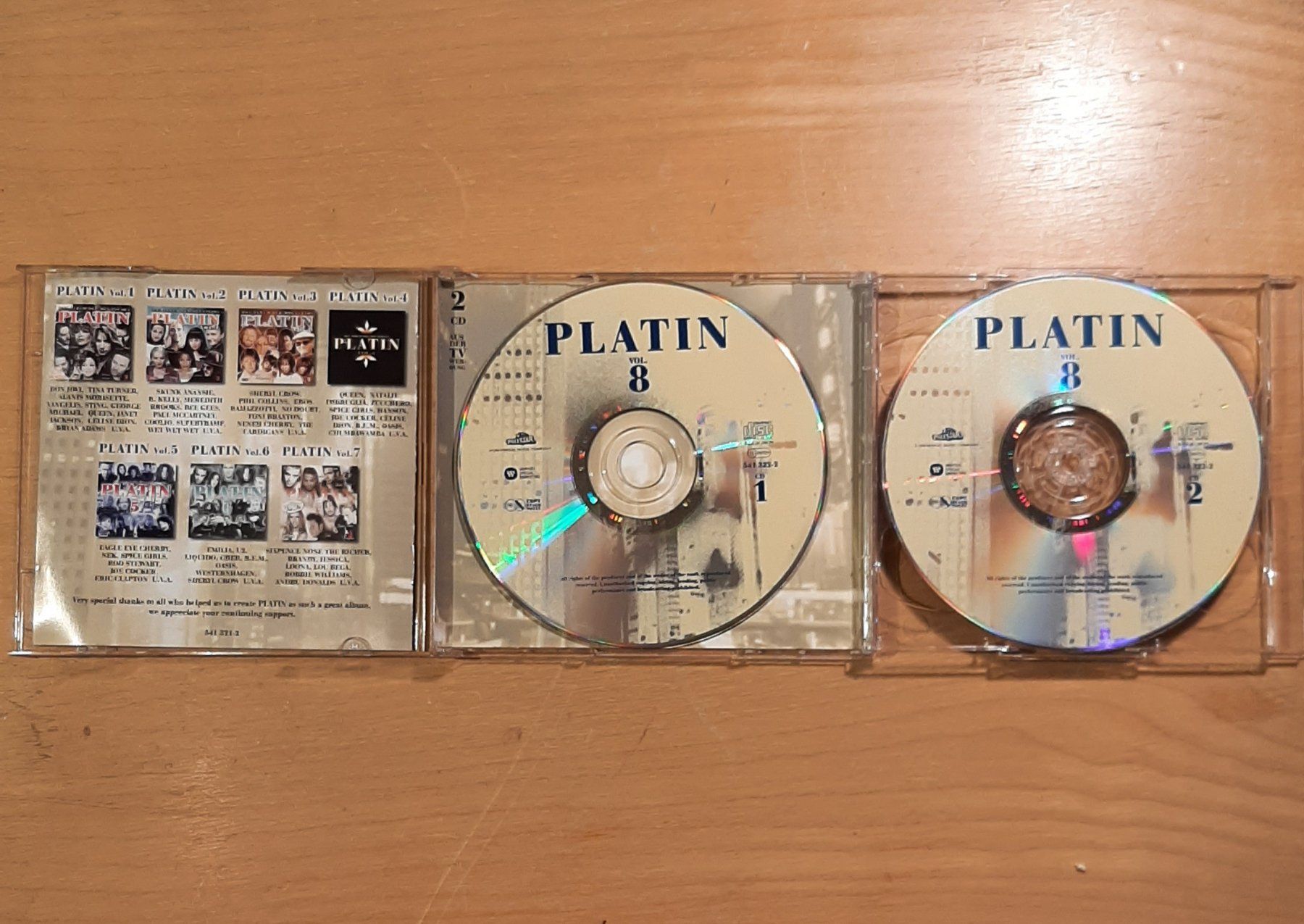 CD: Platin Vol.8 - Album der Megastars, 2CD Hit Sampler 2000 – Usato da Schönenberg TG venduto da breiti12 2