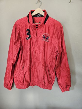 La Martina Jacke Übergangsjacke rot 