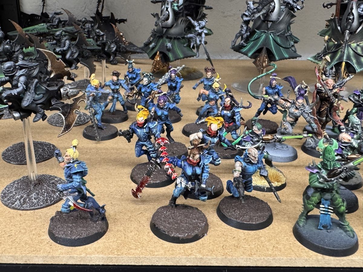 Kit di modellismo & Modellini statici: Warhammer 40k Drukhari Armee – grosse Sammlung – Usato da Thierachern venduto da Genji4 1