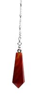 Stabpendel 6-kant - Carneol
