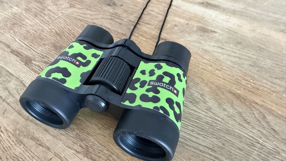 Swatch Montres: Swatch Binoculars green leopard print – Neuf (Voir description) à Lugano par bad_2t9b 1