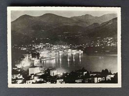 AK Lugano di Notte Panorama