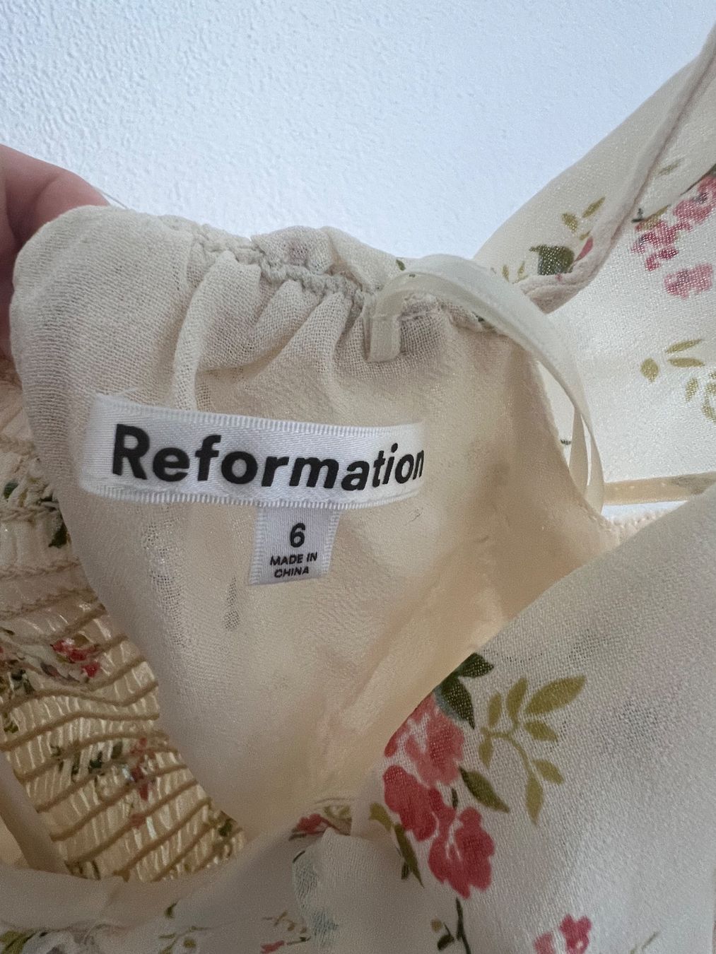 Reformation Top: Reformation Top "Elsie" mit Blumenmuster Grösse 6 – Usato da Zürich venduto da lexi_alex 6