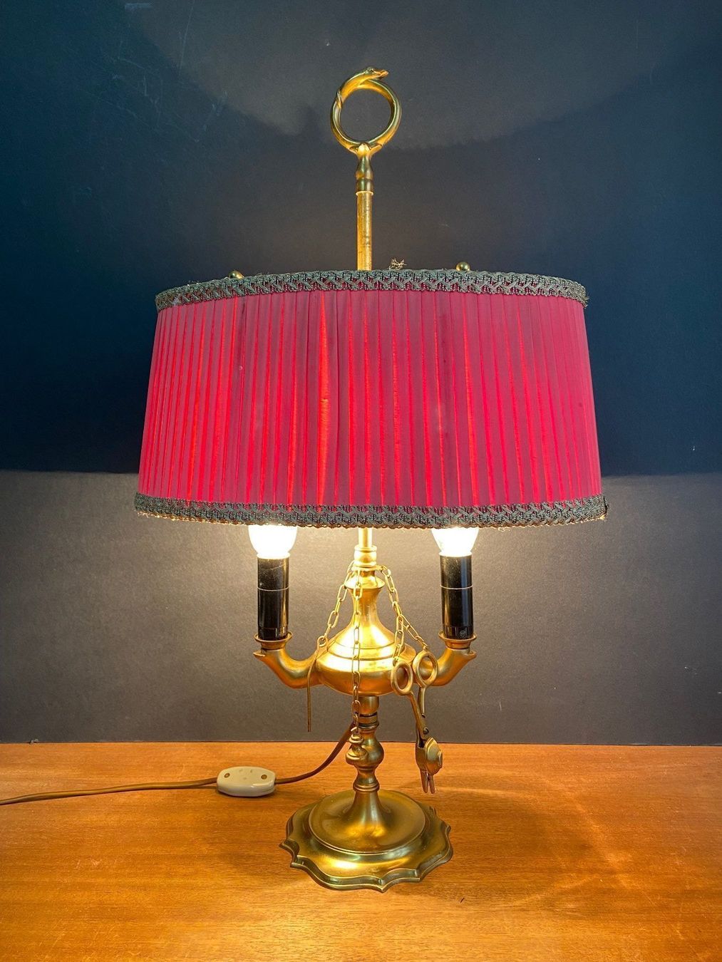 Lampade: Vintage Elégante Florentiner Lampe – Usato da Schaffhausen venduto da vintageville