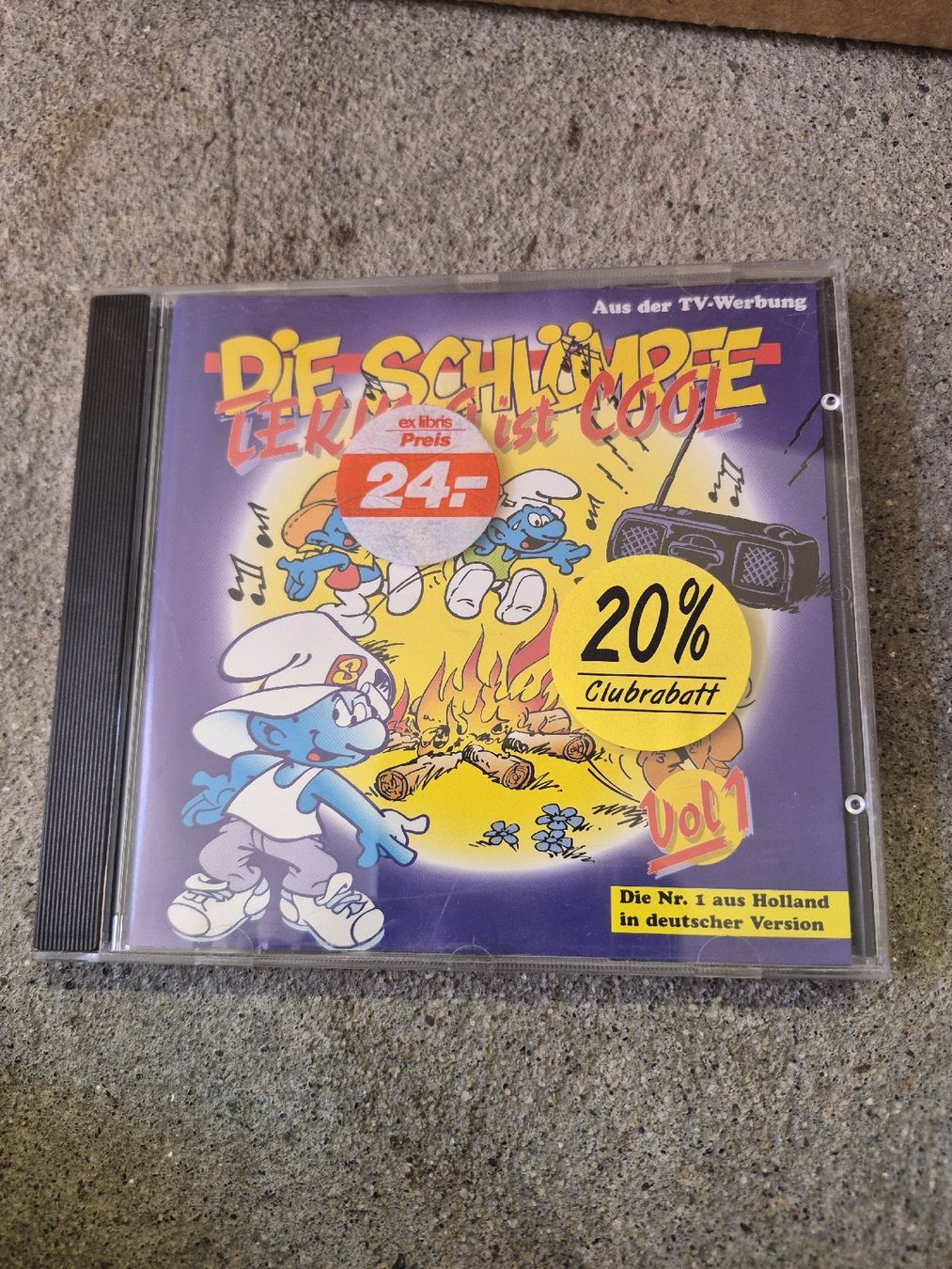 CD: DIE SCHLÜMPFE TEKKNO IST COOL CD – Usato da Oberegg venduto da kev_58s7