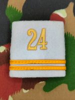 Schulterpatte Oberleutnant, Bat 24