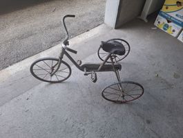 Dreirad Kinderfahrrad Retro Metall Zustand wie abgebildet 
