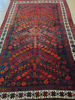 140×220 Perser Afshar Handgeknüft  gereinigt