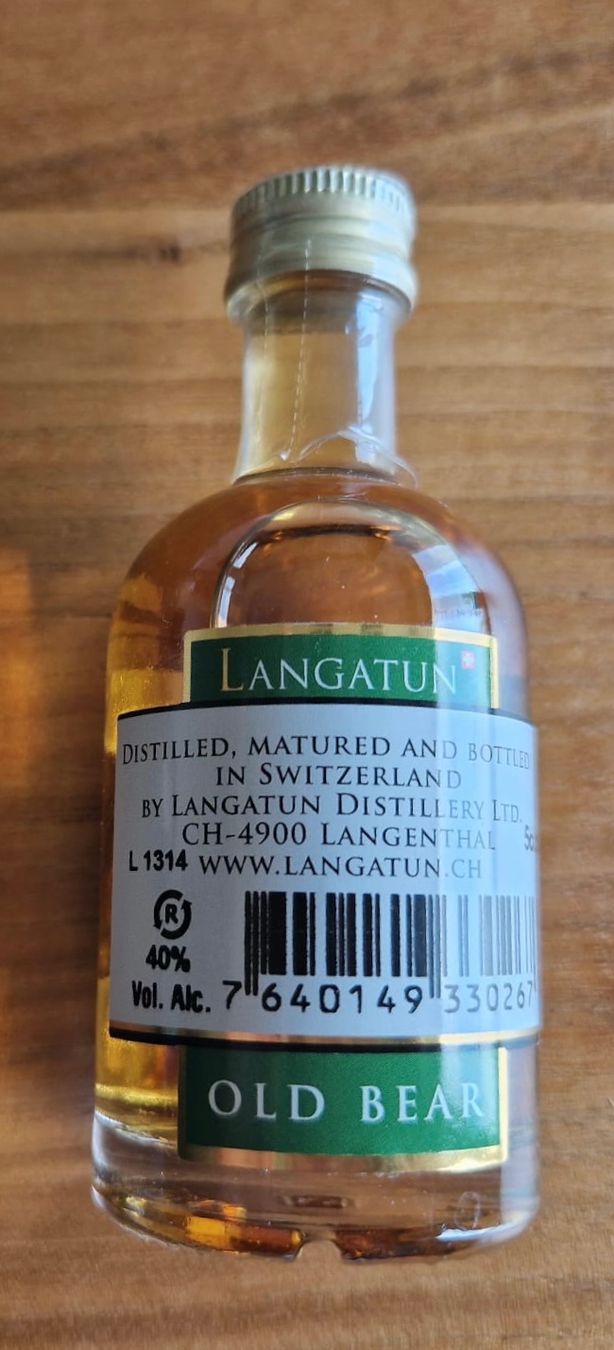 Langatun Bevande alcoliche: Langatun Old Bear Whisky Smoky 5cl – Nuovo (secondo la descrizione) da Emmenbrücke venduto da Herzog07 1