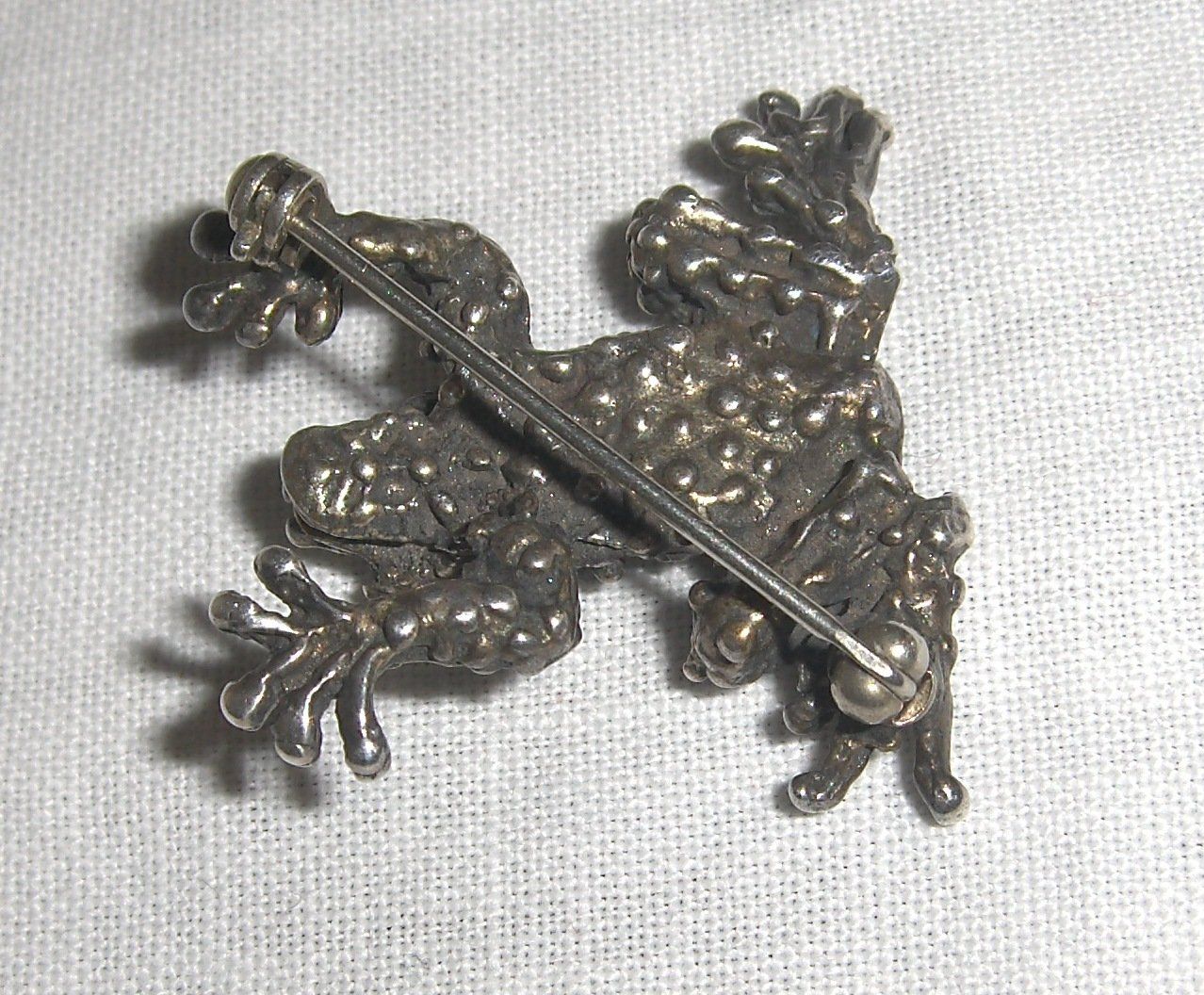 Spille & Fermagli: Alte Silber Brosche Frosch – Usato da Dübendorf venduto da alracfo 1