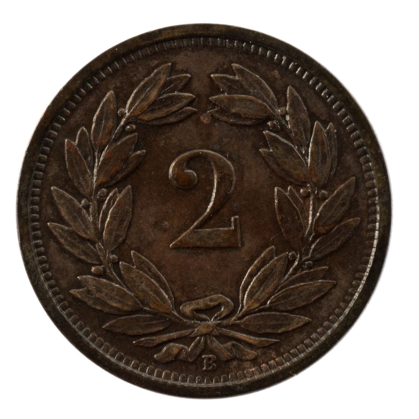 Tutti le monete: Schweiz / Suisse - 2 Rappen - 1928 – Usato da Rotkreuz venduto da Swiss-Coins 1