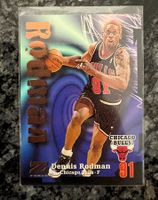 NBA Dennis Rodman Skybox Z Force 97/98 Card