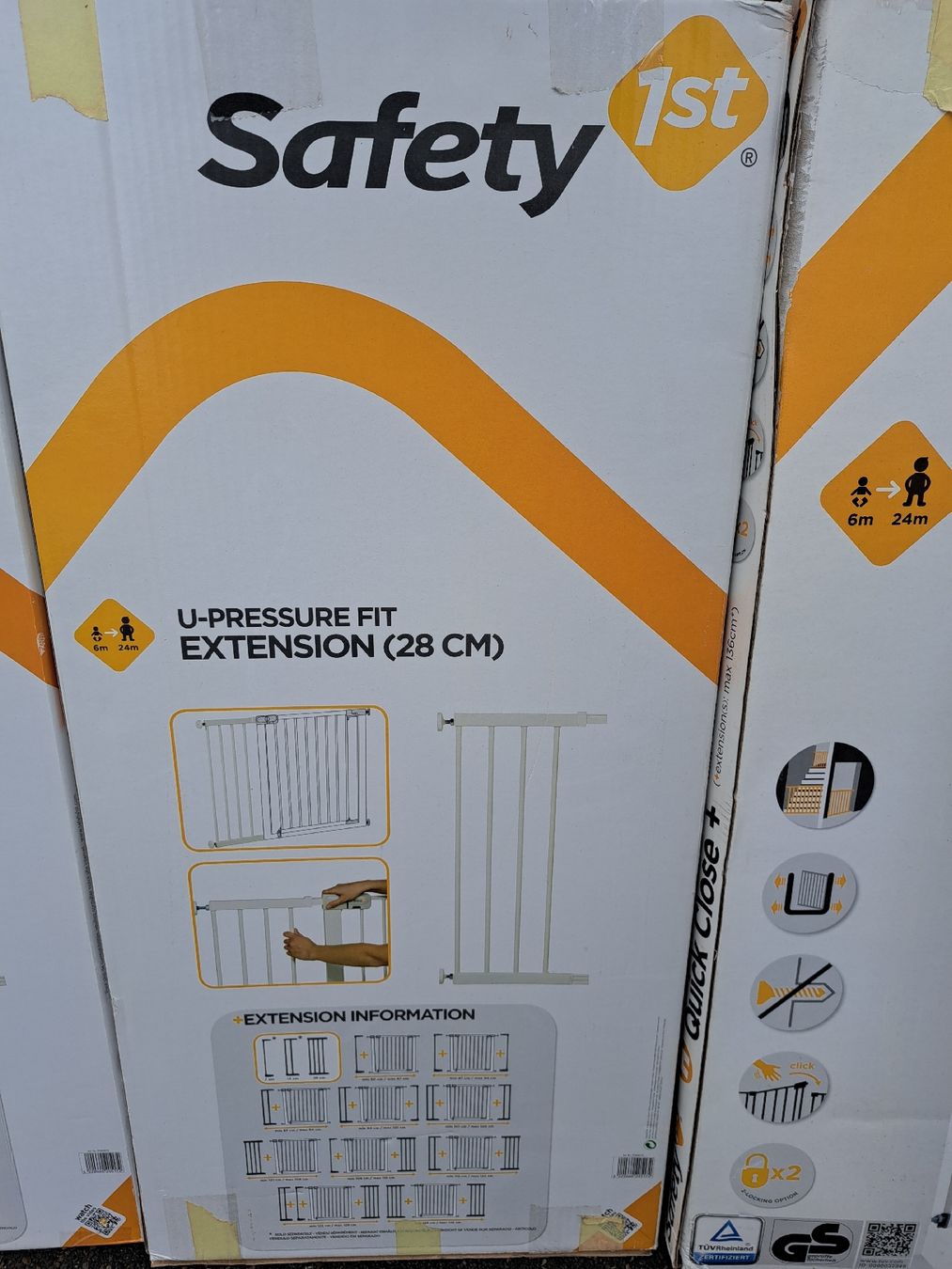 Tutto per la sicurezza: Safety 1st Quick Close+ Treppenschutzgitter – Usato da Wattwil venduto da sunicheyenne 3